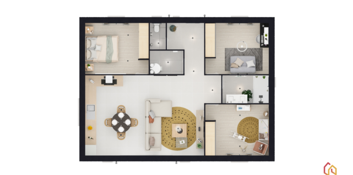 maison neuve + terrain